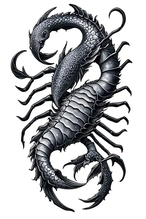 Scorpio And Pisces Zodiac Intertwined