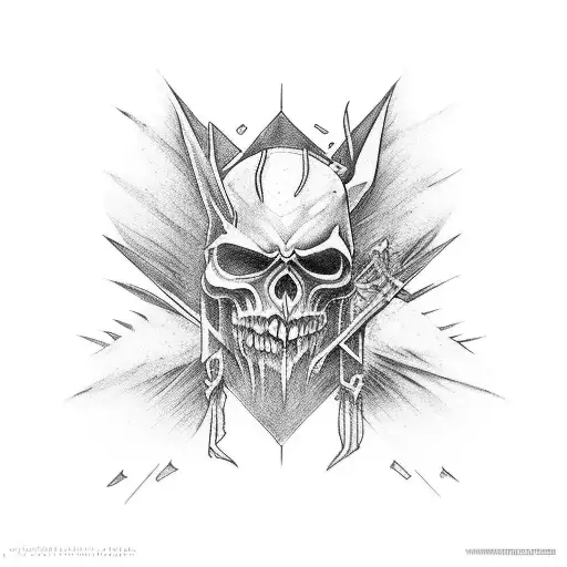 Back Tattoo War Between Good And Evil