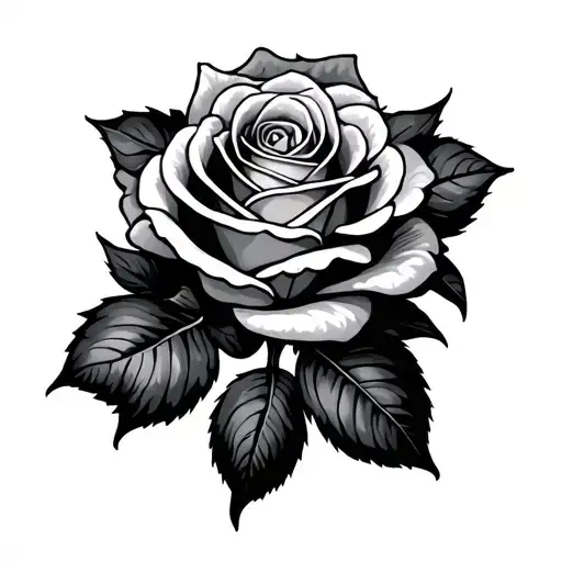 Simple Lining Rose Growing