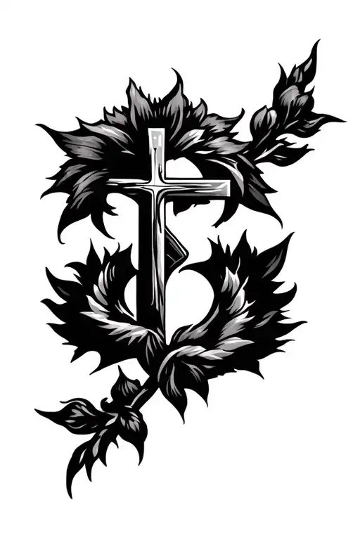 Religious Tattoo Design