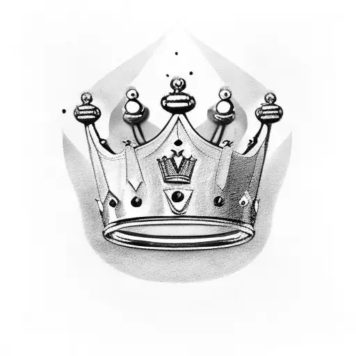 Crown With Letter M