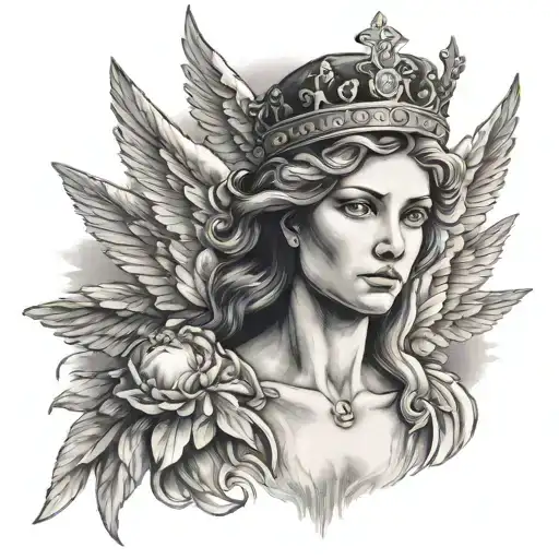 Angel With A Crown
