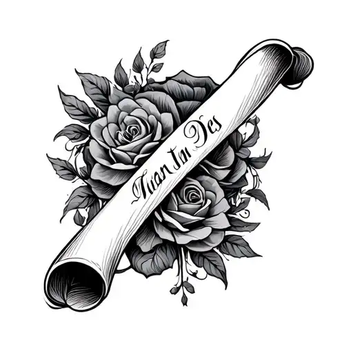 Scroll With Names Inside