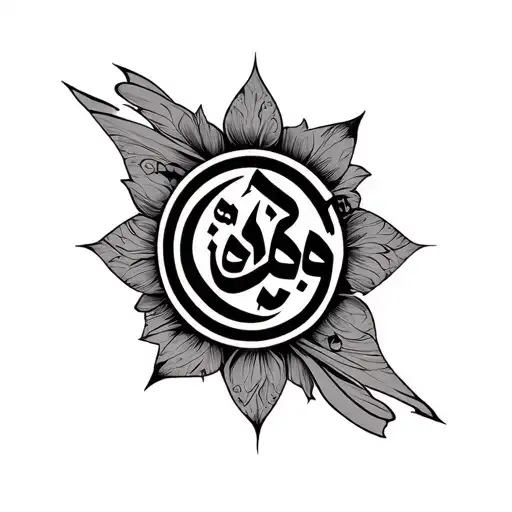 Kris Wrote In Arabic Vertically