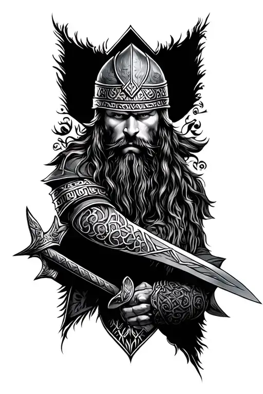 Nordic Viking Full Sleeve