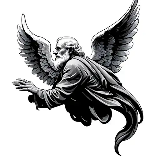 Grandpa Date Of Angel Wings