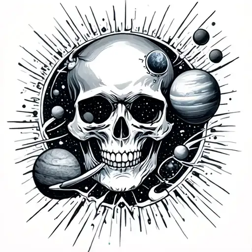 Skull And Universes Energy