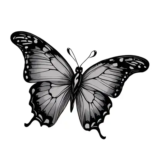 Butterfly With Semicolon