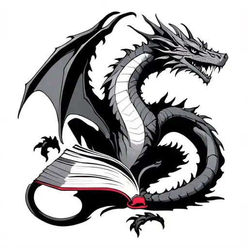 Book And Dragons