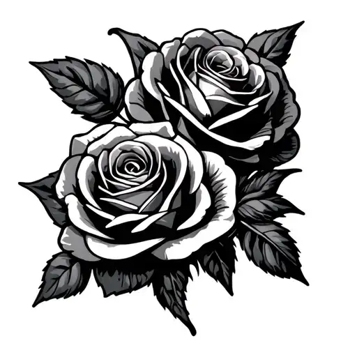 V Initial Roses