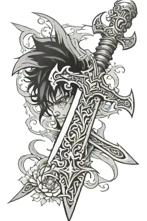 Anime Black Clover Sword Wrapped