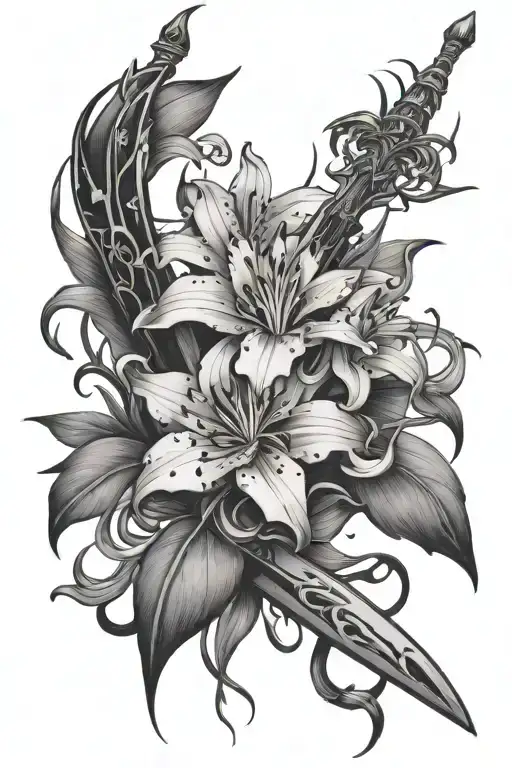 Sword And Spider Lilies