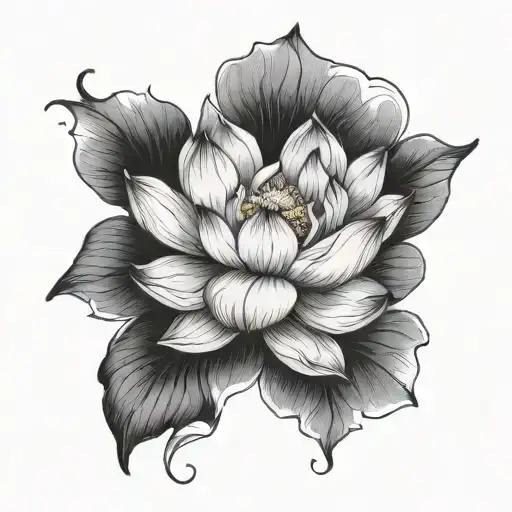 Lotus Flowers Symbolizing