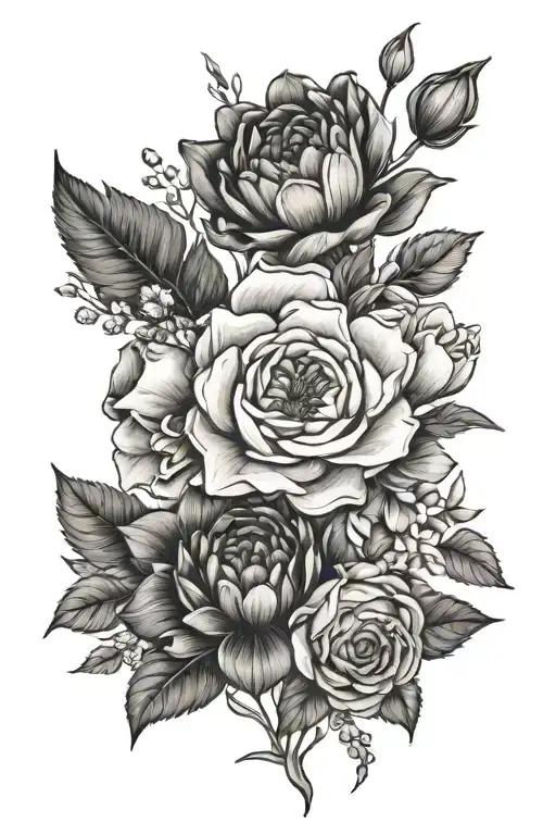 Birth Flower Bouquet