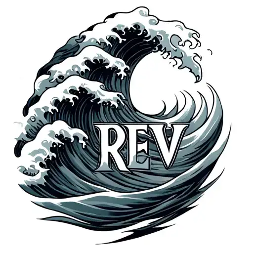 Aquarius Waves With The Name Rev