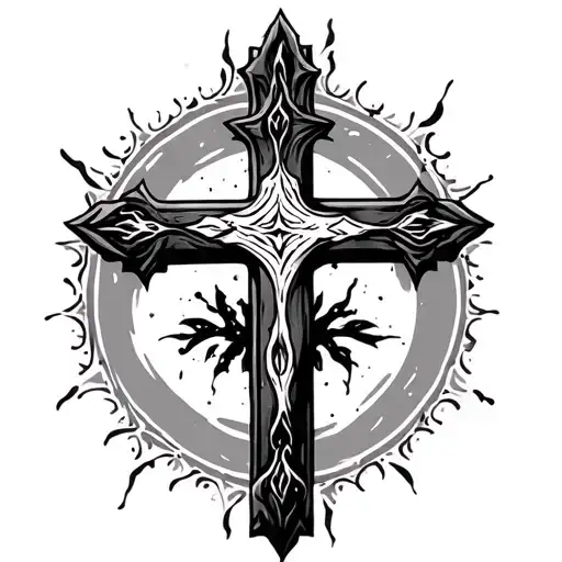 Cross With Faith Over Fear