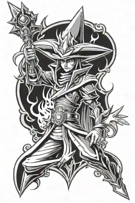 Dark Magician Yugioh