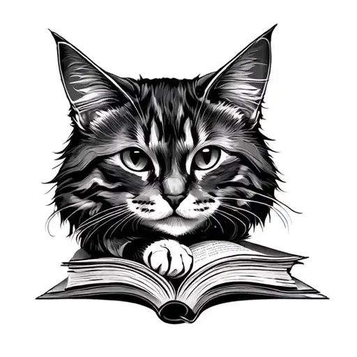 Cats Books Coffee Pisces