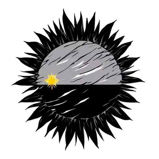 Philippine Flag Sun Momoji Leaf