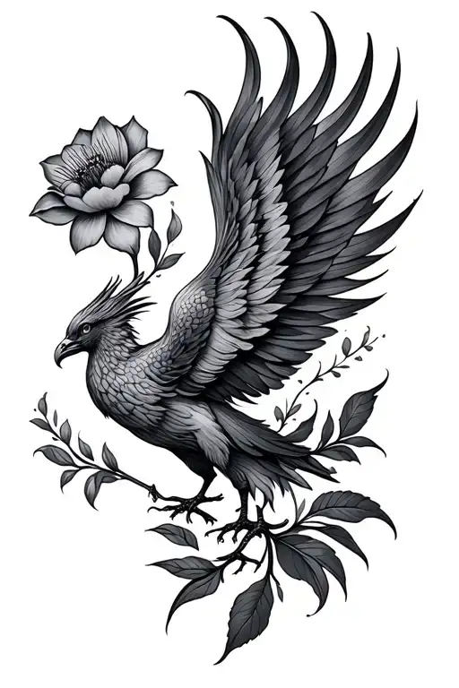 Flower And Phoenix