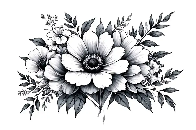 Birth Flower Bouquet