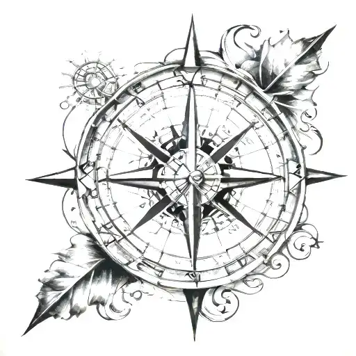 Compass And Coordinates Beautifully Intertwined