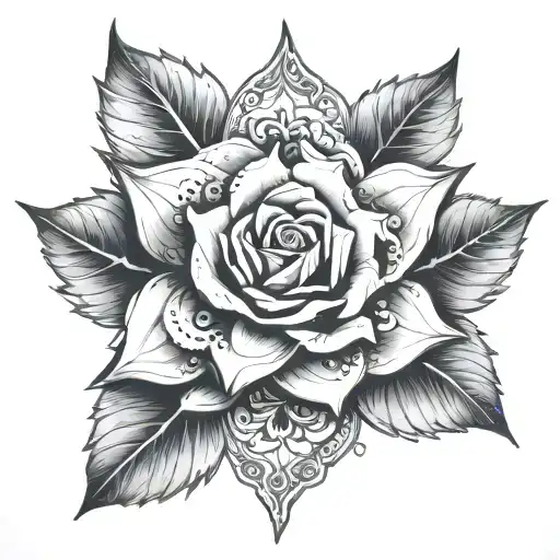 Slull Rose Mandala
