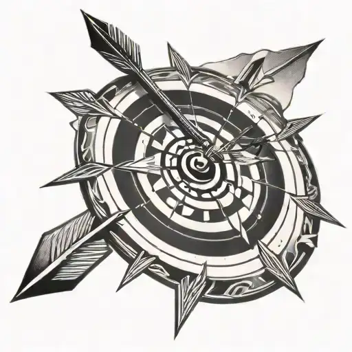 Arrow Hitting Target