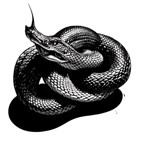 Eve Snake Intertwined