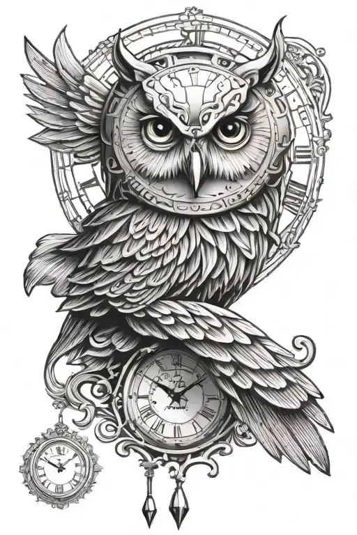 Owl Clock