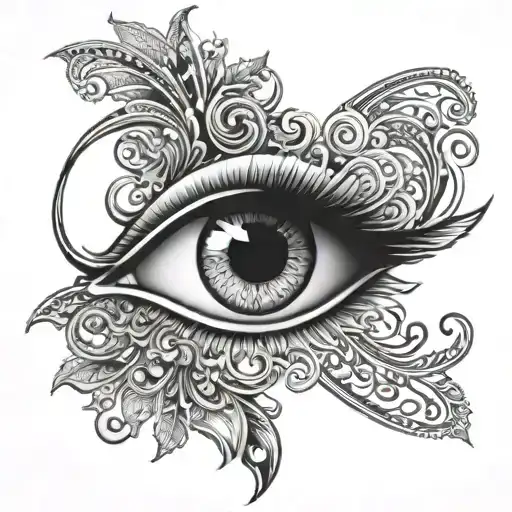 Ornamental Eye Symbol