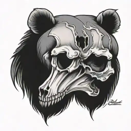 Bear Skull Acorfian