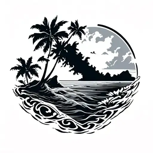 Hawaiian Island Chain