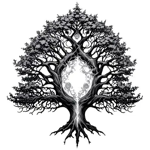 Teia Wyrd Above The Tree