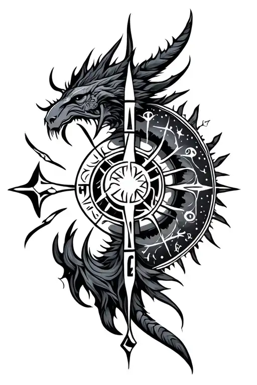 Zodiac Sign Surrounded