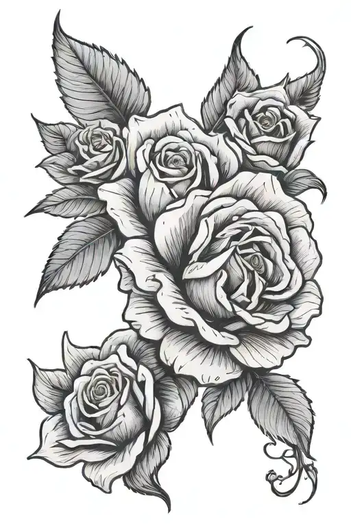 Rose And Flower Blooming