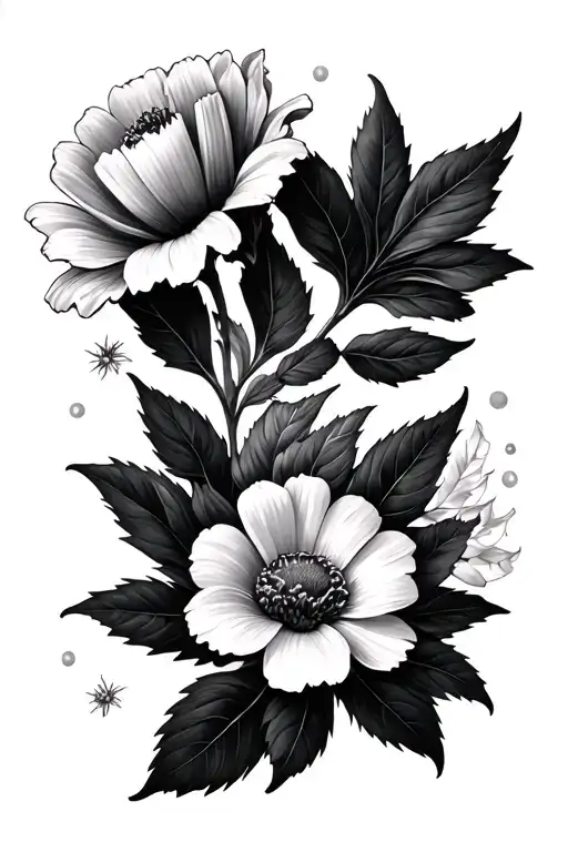 April And December Birth Flower