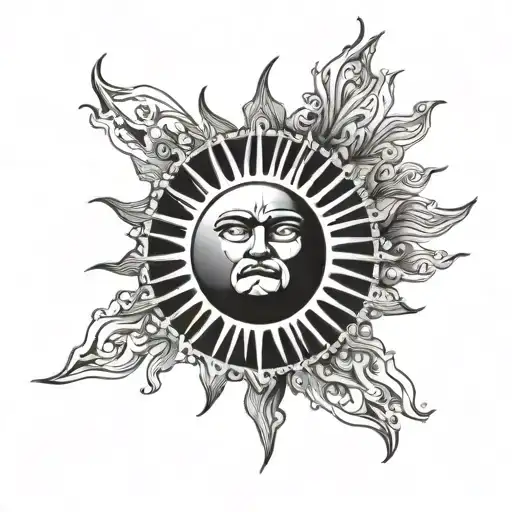 Sun Of The Argentine Flag