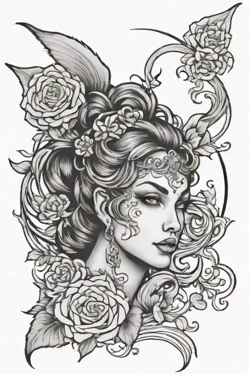 Tattoo Of My Wife Character