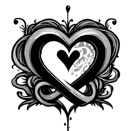 Infinity Symbol Heart