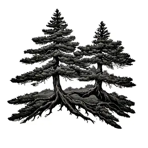 Pine Tree Forearm