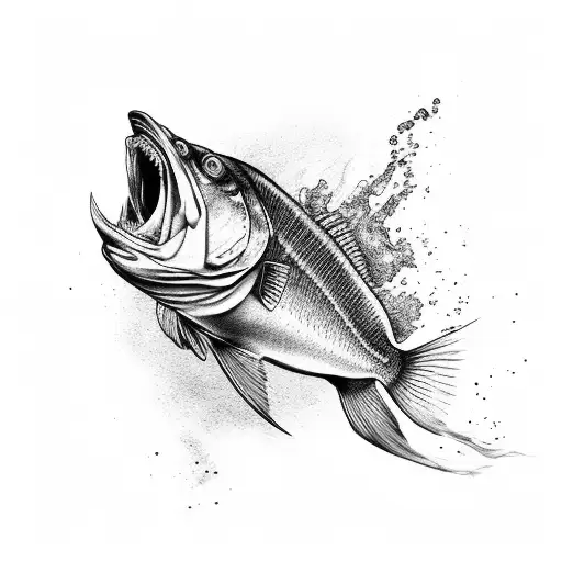 Fresh Water Fish Sleeve