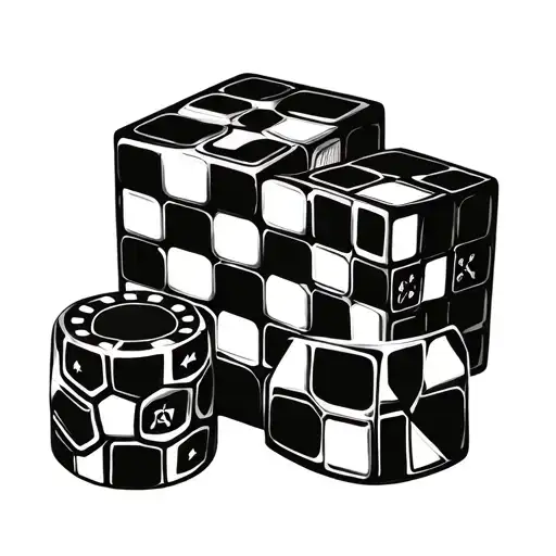 Rich Risk Cubes Gambling Vegas