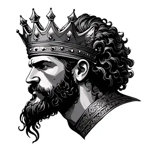 Elias With King Crown