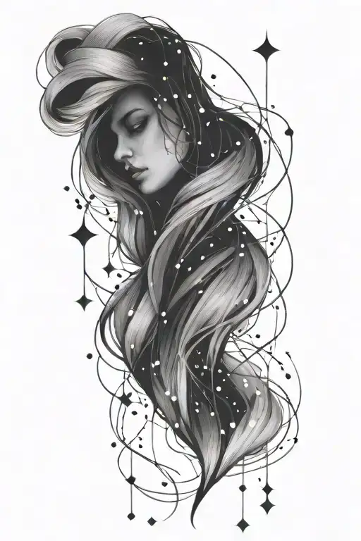 Vertical Virgo Constellation