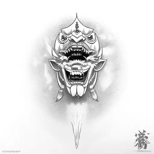 Evil Hannya Mask