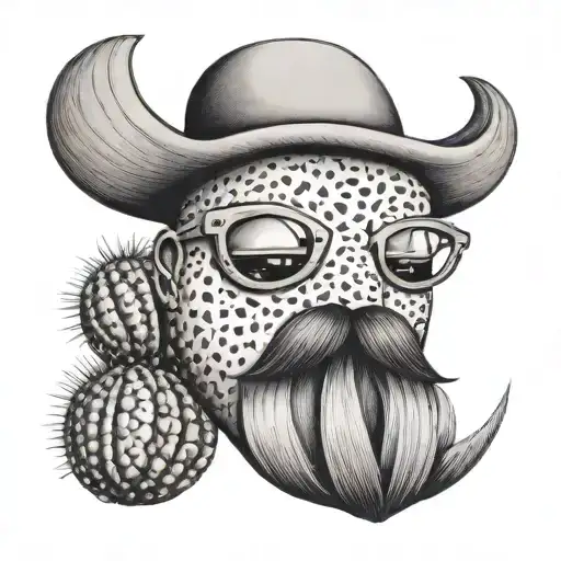 Cactus Mustache