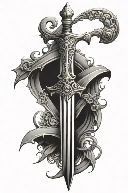 Sword Tattoo Design