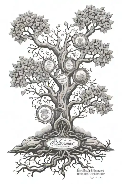 Birth Stone Family Tree