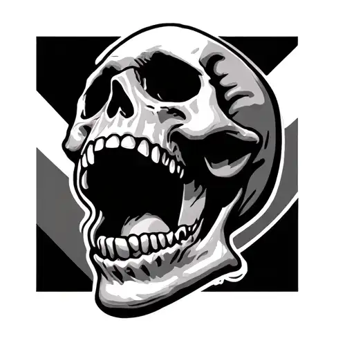 Skull Open Mouth